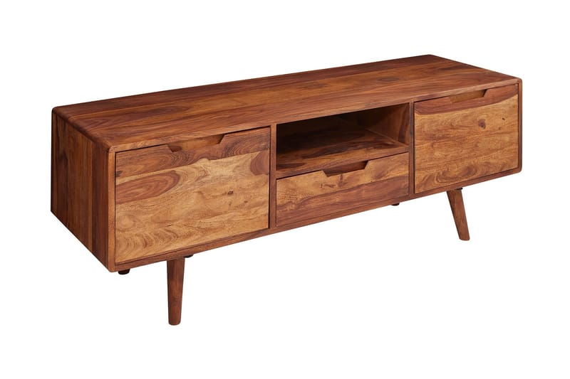 TV-taso Huntscarth 135 cm, Puu/Luonnonväri