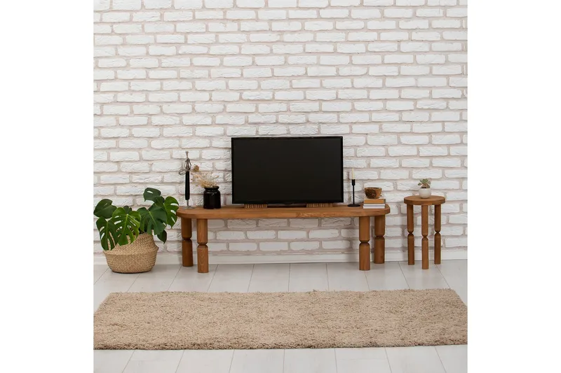 Tv-taso Ida 140 cm, Ruskea