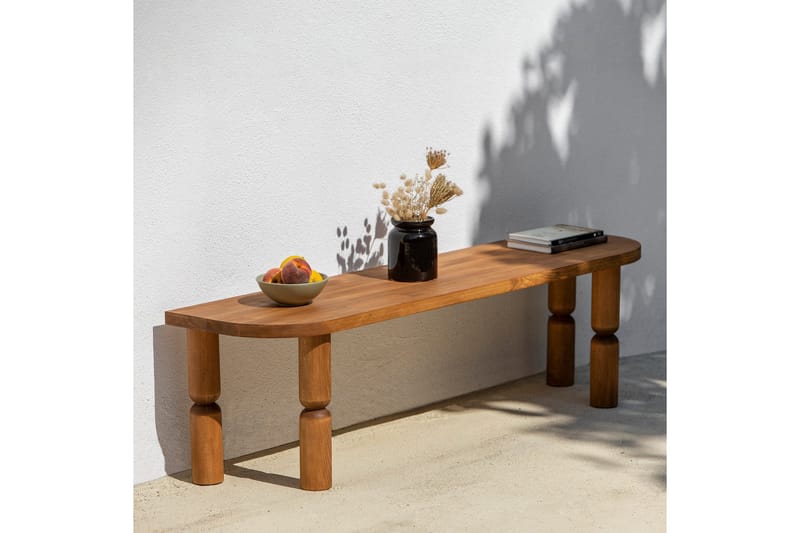 Tv-taso Ida 140 cm - Ruskea - Huonekalut - TV- & Mediakalusteet - Tv taso & Mediataso