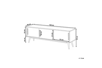 TV-taso Indiana 40x160 cm - Huonekalut - TV- & Mediakalusteet - Tv taso & Mediataso