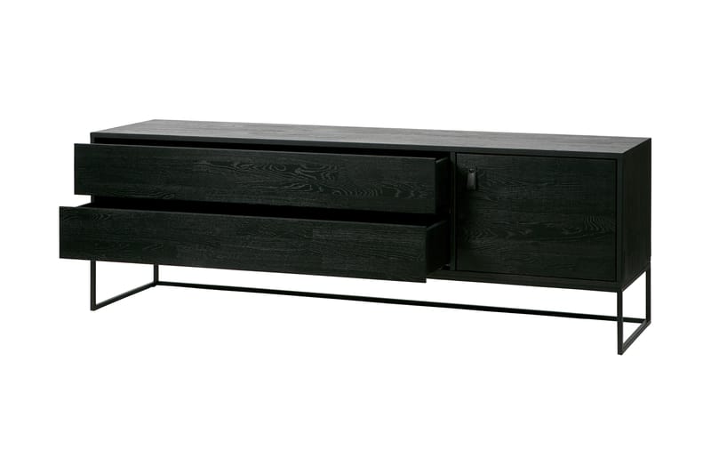 TV-taso Iria 180 cm - Musta Tammi - Huonekalut - TV- & Mediakalusteet - Tv taso & Mediataso