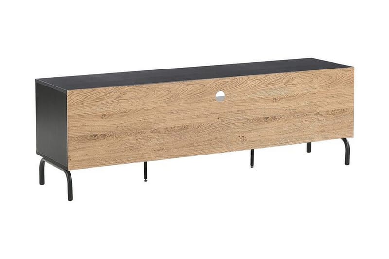TV-taso Islington 160x41 cm - Musta/vaaleanruskea - Huonekalut - TV- & Mediakalusteet - Tv taso & Mediataso