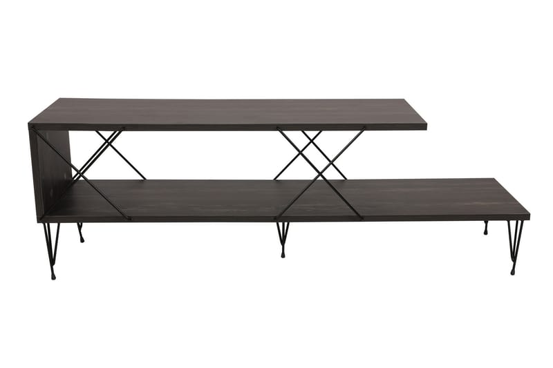 TV-taso Jaennis 120 cm - Tummanruskea - Huonekalut - TV- & Mediakalusteet - Tv taso & Mediataso