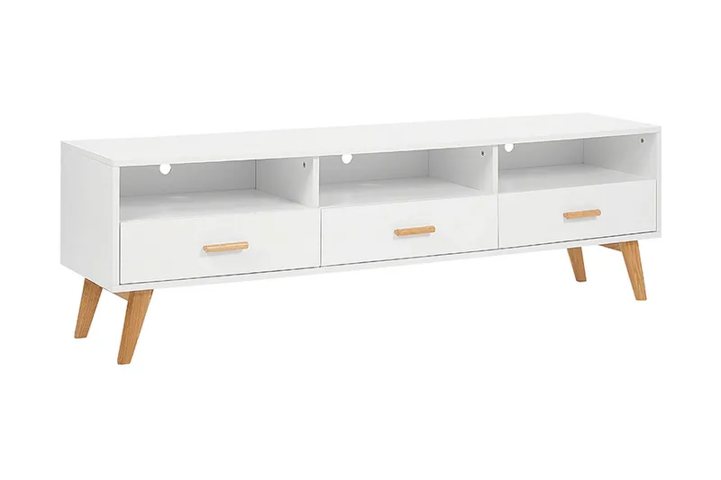 TV-taso Jarreras 180 cm, Valkoinen