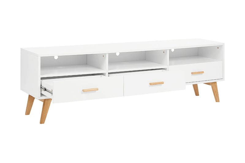 TV-taso Jarreras 180 cm - Valkoinen - Huonekalut - TV- & Mediakalusteet - Tv taso & Mediataso