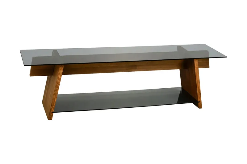 TV-taso Jordanchristoph 158 cm, Pähkinä/Musta