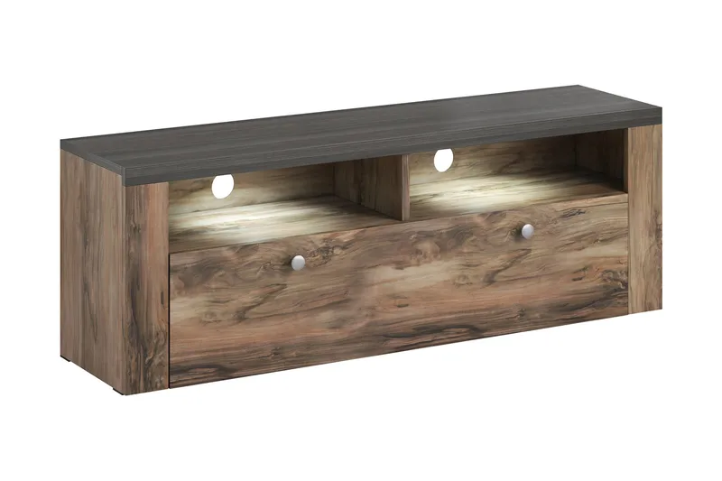 TV-taso Josephson 140 cm, Tummanruskea