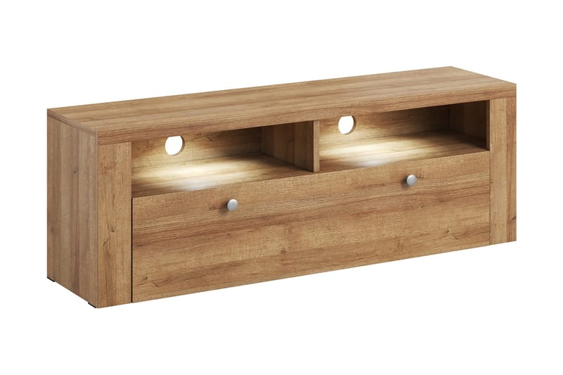 TV-taso Josephson 140 cm, Puu/Luonnonväri