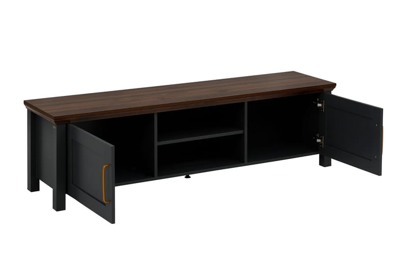 TV-taso Kahelie 160x39 cm - Musta - Huonekalut - TV- & Mediakalusteet - Tv taso & Mediataso