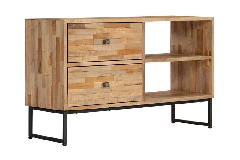TV-taso kierrätetty tiikki 90x30x55 cm - Ruskea - Huonekalut - TV- & Mediakalusteet - Tv taso & Mediataso