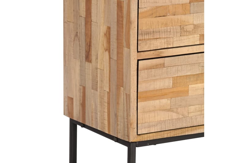 TV-taso kierrätetty tiikki 90x30x55 cm - Ruskea - Huonekalut - TV- & Mediakalusteet - Tv taso & Mediataso