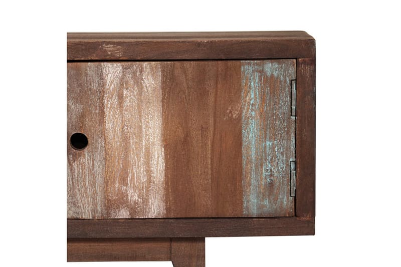 TV-taso kiinteä akaasiapuu vintagetyyli 118x30x40 cm - Ruskea - Huonekalut - TV- & Mediakalusteet - Tv taso & Mediataso