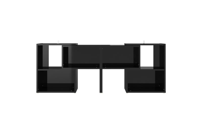 TV-taso korkeakiilto musta 104x30x52 cm lastulevy - Musta - Huonekalut - TV- & Mediakalusteet - Tv taso & Mediataso