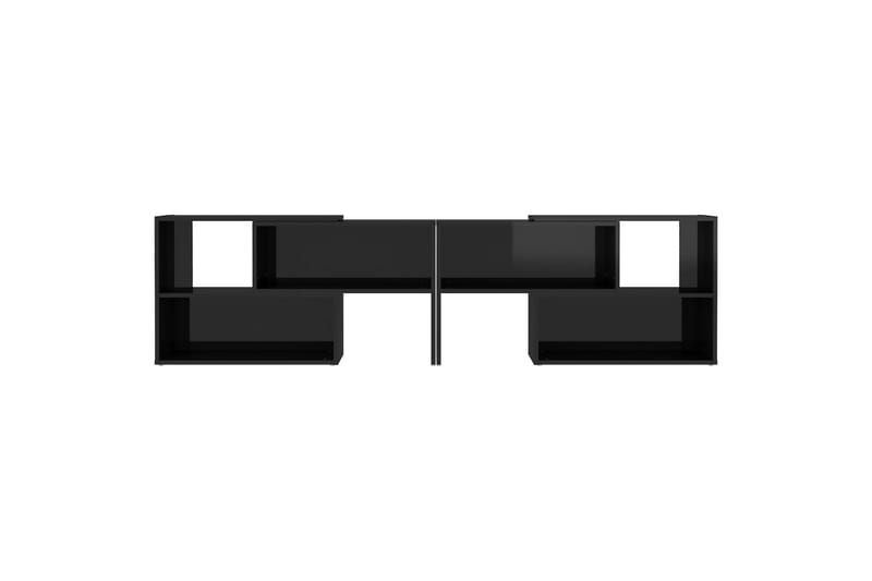 TV-taso korkeakiilto musta 149x30x52 cm lastulevy - Musta - Huonekalut - TV- & Mediakalusteet - Tv taso & Mediataso