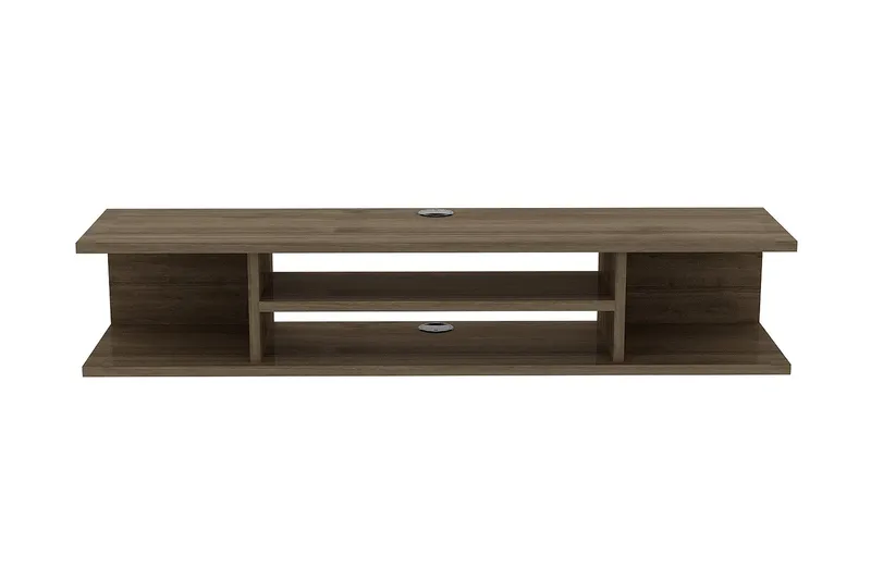 TV-taso Lahti 135 cm - Ruskea - Huonekalut - TV- & Mediakalusteet - Tv taso & Mediataso