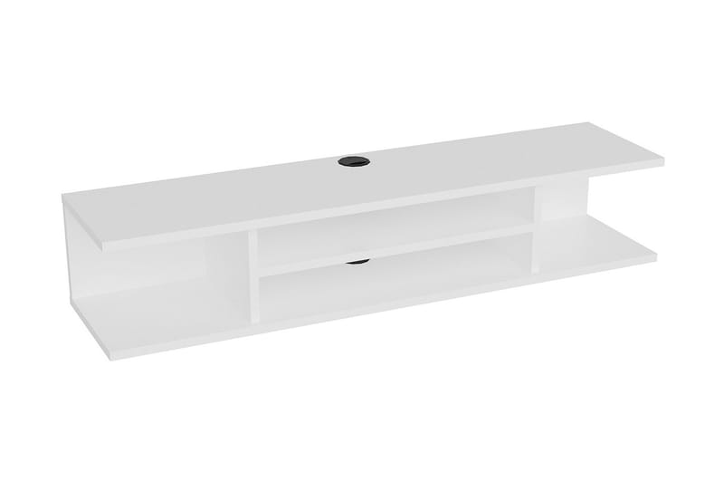 TV-taso Lahti 135 cm - Valkoinen - Huonekalut - TV- & Mediakalusteet - Tv taso & Mediataso