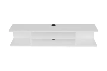 TV-taso Lahti 135 cm - Valkoinen - Huonekalut - TV- & Mediakalusteet - Tv taso & Mediataso