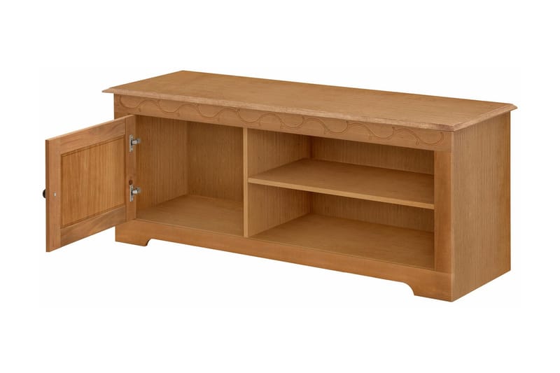 TV-taso Larens 125 cm - Ruskea - Huonekalut - TV- & Mediakalusteet - Tv taso & Mediataso