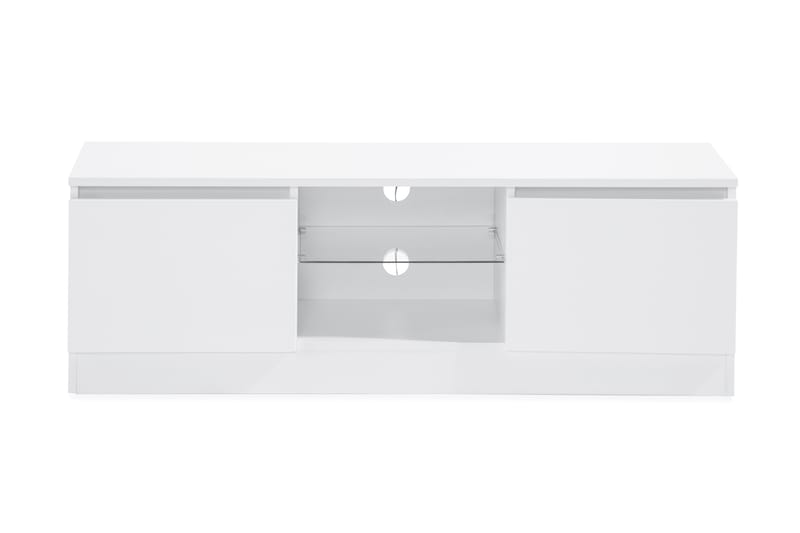 TV-taso Laritstorp 120 cm LED-valaistus - Valkoinen - Huonekalut - TV- & Mediakalusteet - Tv taso & Mediataso