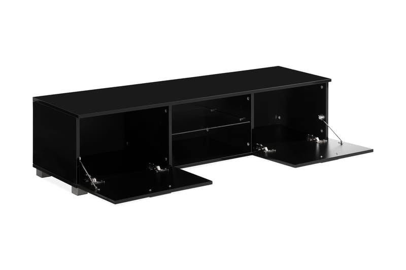 TV-taso Laritstorp 140 cm LED-valaistus - Musta - Huonekalut - TV- & Mediakalusteet - Tv taso & Mediataso