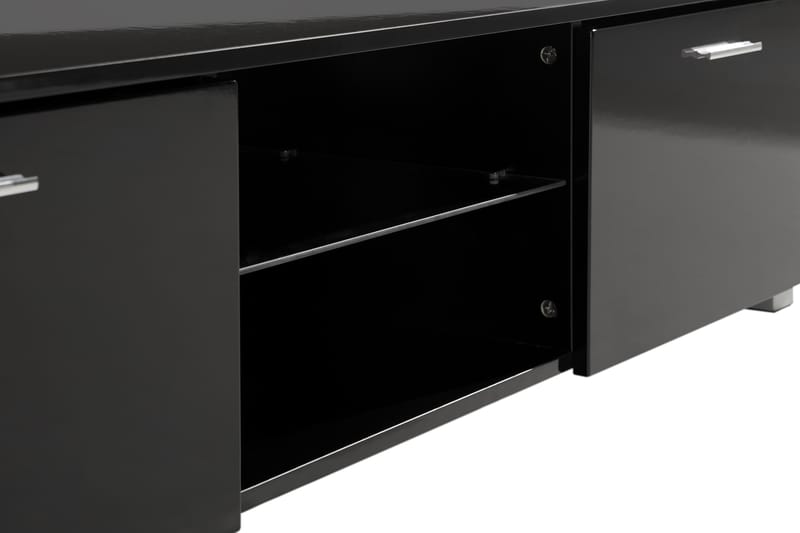 TV-taso Laritstorp 140 cm LED-valaistus - Musta - Huonekalut - TV- & Mediakalusteet - Tv taso & Mediataso