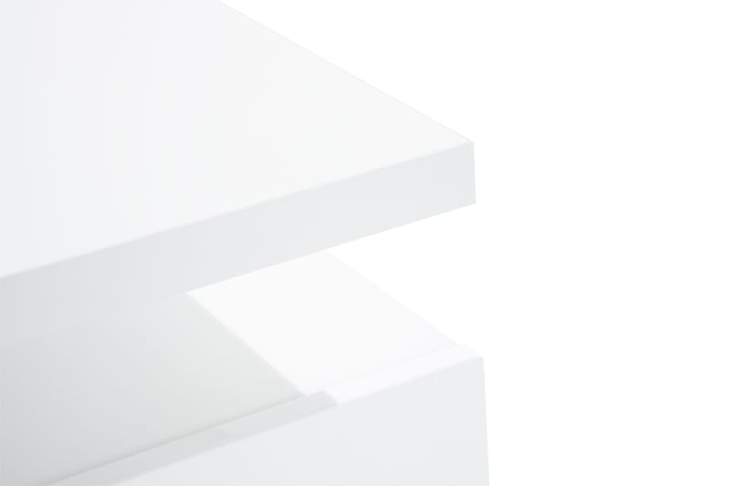 TV-taso Laritstorp 180 cm 2 hyllyä LED-valaistus - Valkoinen - Huonekalut - TV- & Mediakalusteet - Tv taso & Mediataso