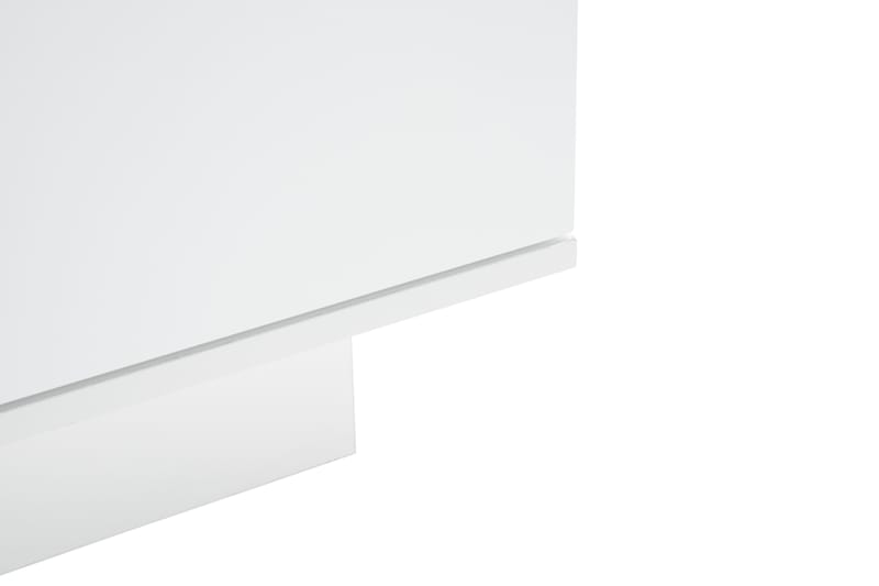 TV-taso Laritstorp 180 cm 2 hyllyä LED-valaistus - Valkoinen - Huonekalut - TV- & Mediakalusteet - Tv taso & Mediataso