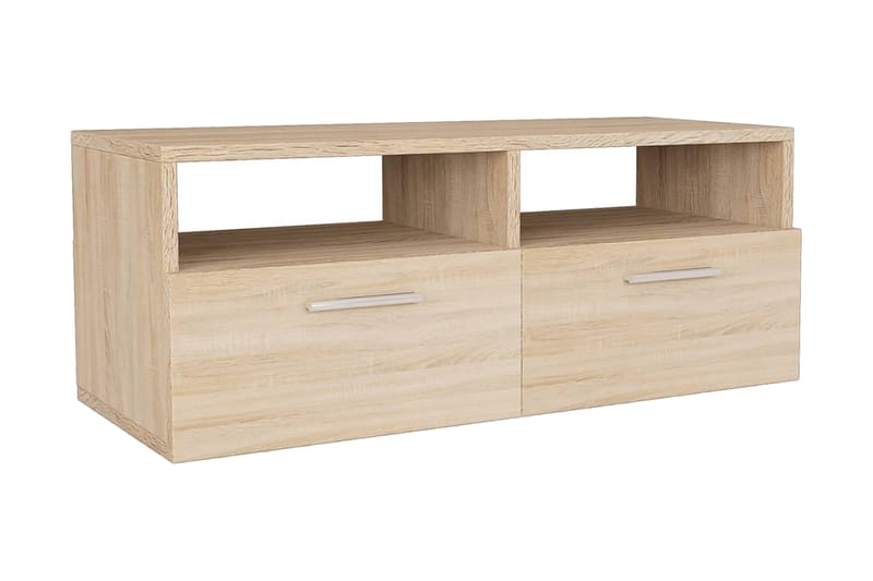 TV-taso Lastulevy 95x35x36 cm Tammi - Ruskea - Huonekalut - TV- & Mediakalusteet - Tv taso & Mediataso