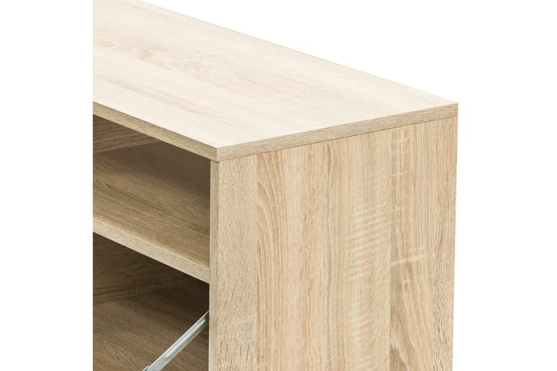 TV-taso Lastulevy 95x35x36 cm Tammi - Ruskea - Huonekalut - TV- & Mediakalusteet - Tv taso & Mediataso