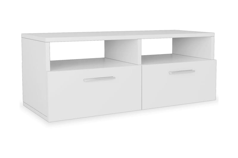 TV-taso Lastulevy 95x35x36 cm Valkoinen - Valkoinen - Huonekalut - TV- & Mediakalusteet - Tv taso & Mediataso
