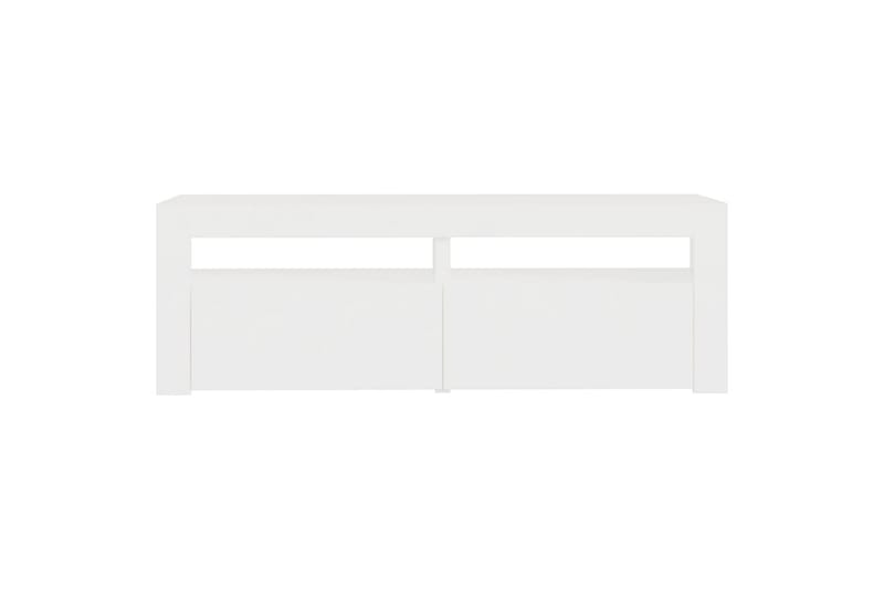 TV-taso LED-valoilla 120x35x40 cm - Valkoinen - Huonekalut - TV- & Mediakalusteet - Tv taso & Mediataso