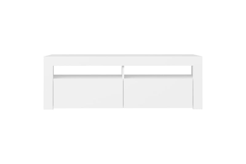 TV-taso LED-valoilla 120x35x40 cm - Valkoinen - Huonekalut - TV- & Mediakalusteet - Tv taso & Mediataso