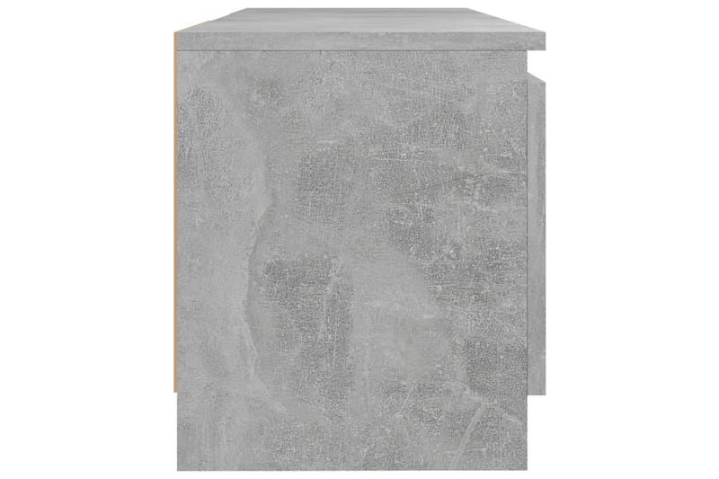 TV-taso LED-valoilla betoninharmaa 120x30x35,5 cm - Huonekalut - TV- & Mediakalusteet - Tv taso & Mediataso