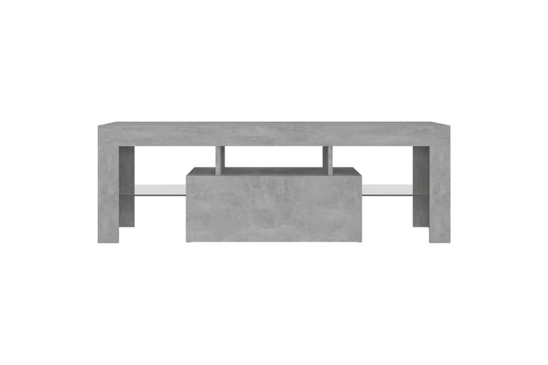TV-taso LED-valoilla betoninharmaa 120x35x40 cm - Huonekalut - TV- & Mediakalusteet - Tv taso & Mediataso