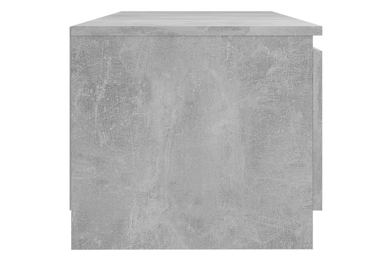 TV-taso LED-valoilla betoninharmaa 140x40x35,5 cm - Huonekalut - TV- & Mediakalusteet - Tv taso & Mediataso
