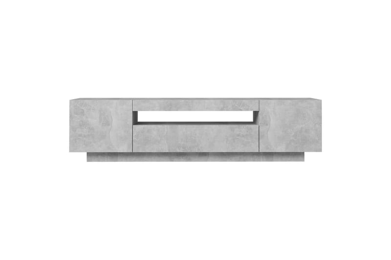 TV-taso LED-valoilla betoninharmaa 160x35x40 cm - Huonekalut - TV- & Mediakalusteet - Tv taso & Mediataso