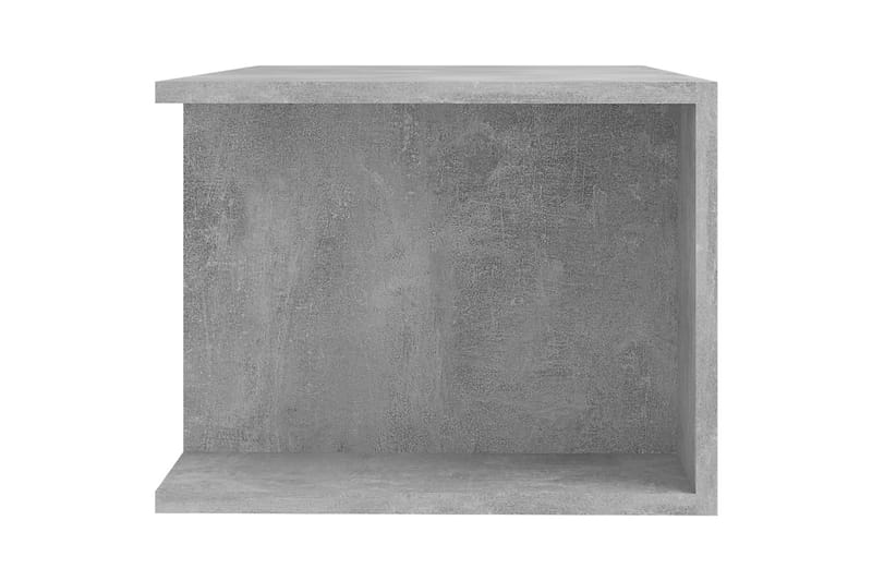 TV-taso LED-valoilla betoninharmaa 90x39x30 cm - Huonekalut - TV- & Mediakalusteet - Tv taso & Mediataso