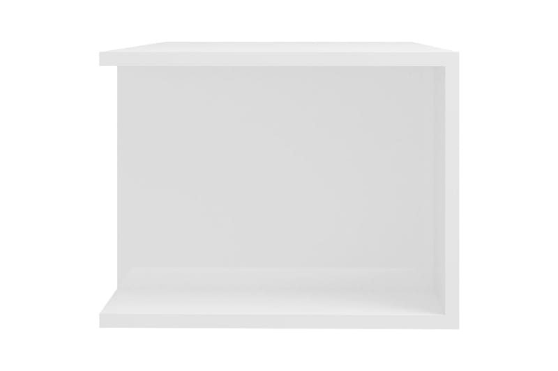 TV-taso LED-valoilla korkeakiilto valkoinen 90x39x30 cm - Huonekalut - TV- & Mediakalusteet - Tv taso & Mediataso