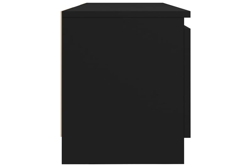 TV-taso LED-valoilla musta 120x30x35,5 cm - Huonekalut - TV- & Mediakalusteet - Tv taso & Mediataso