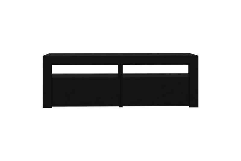 TV-taso LED-valoilla musta 120x35x40 cm - Musta - Huonekalut - TV- & Mediakalusteet - Tv taso & Mediataso