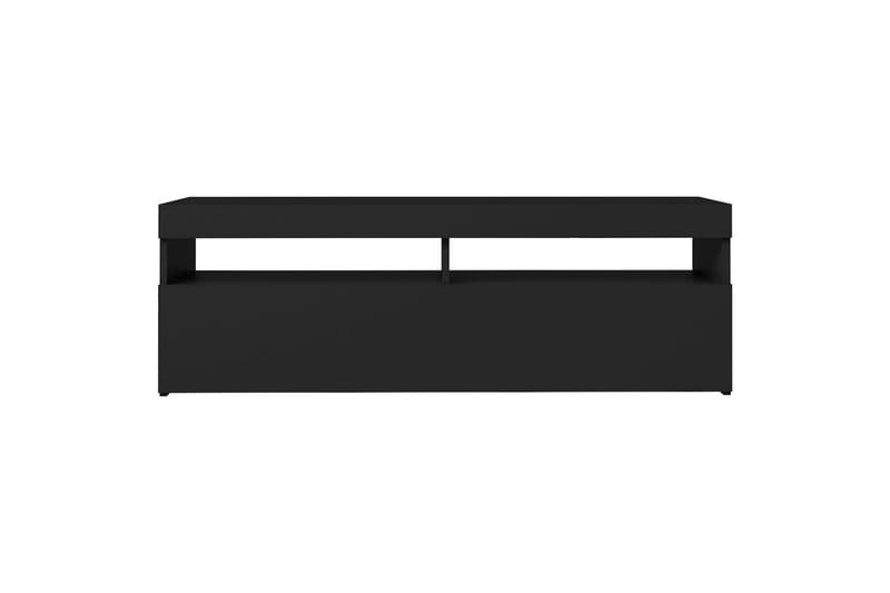 TV-taso LED-valoilla musta 120x35x40 cm - Musta - Huonekalut - TV- & Mediakalusteet - Tv taso & Mediataso