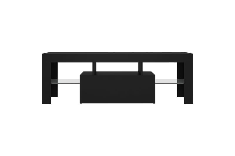 TV-taso LED-valoilla musta 120x35x40 cm - Huonekalut - TV- & Mediakalusteet - Tv taso & Mediataso