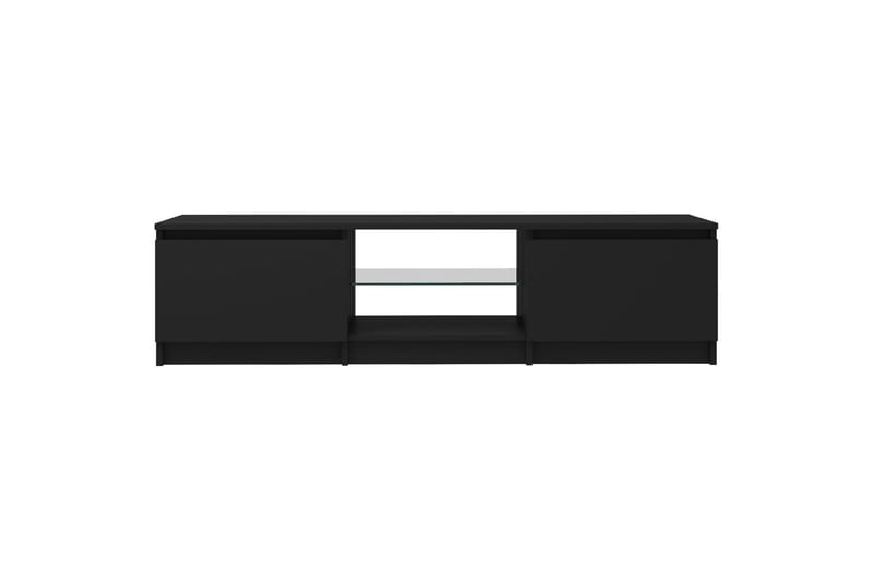 TV-taso LED-valoilla musta 140x40x35,5 cm - Huonekalut - TV- & Mediakalusteet - Tv taso & Mediataso