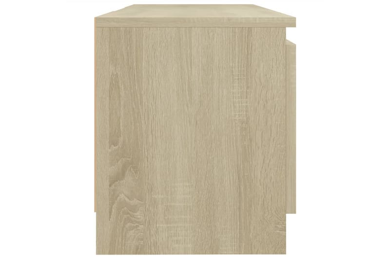 TV-taso LED-valoilla Sonoma-tammi 120x30x35,5 cm - Huonekalut - TV- & Mediakalusteet - Tv taso & Mediataso