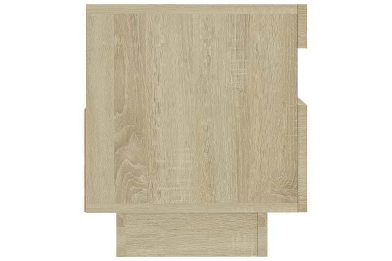 TV-taso LED-valoilla Sonoma-tammi 80x35x40 cm - Huonekalut - TV- & Mediakalusteet - Tv taso & Mediataso
