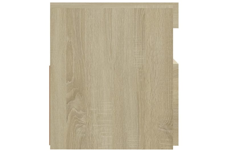TV-taso LED-valoilla Sonoma-tammi 90x35x40 cm - Ruskea - Huonekalut - TV- & Mediakalusteet - Tv taso & Mediataso