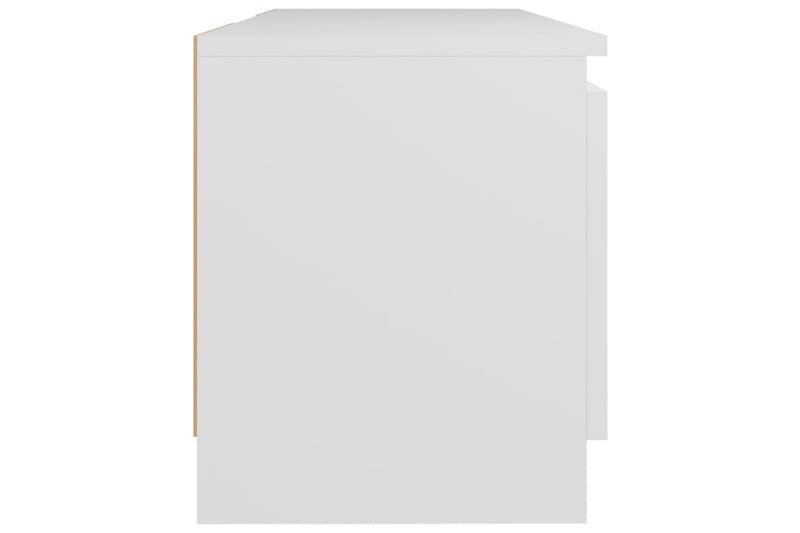 TV-taso LED-valoilla valkoinen 120x30x35,5 cm - Huonekalut - TV- & Mediakalusteet - Tv taso & Mediataso
