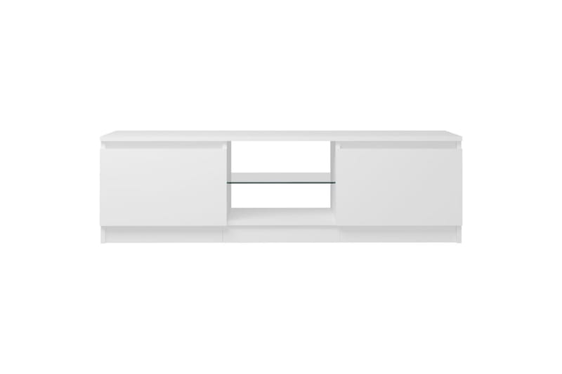 TV-taso LED-valoilla valkoinen 120x30x35,5 cm - Huonekalut - TV- & Mediakalusteet - Tv taso & Mediataso