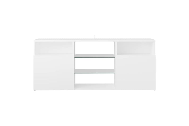 TV-taso LED-valoilla valkoinen 120x30x50 cm - Huonekalut - TV- & Mediakalusteet - Tv taso & Mediataso