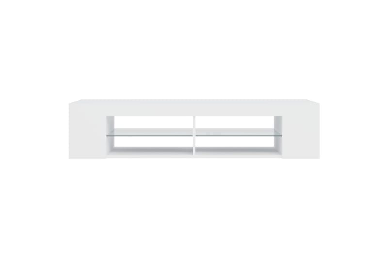TV-taso LED-valoilla valkoinen 135x39x30 cm - Valkoinen - Huonekalut - TV- & Mediakalusteet - Tv taso & Mediataso
